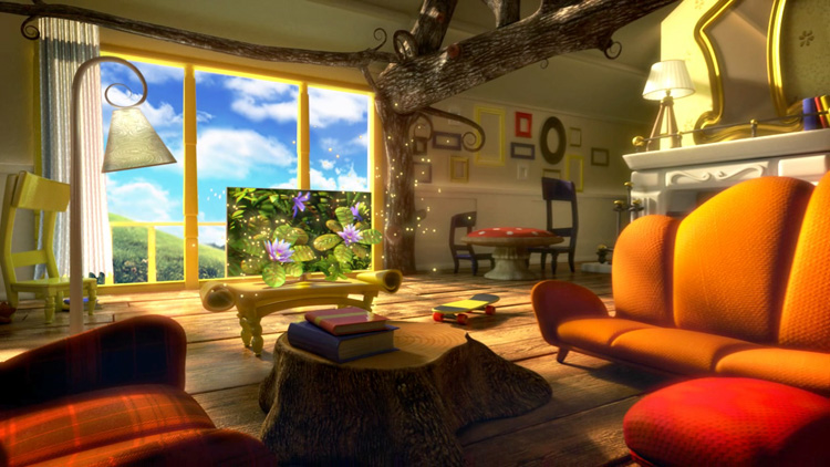 √ Living Room Animation - Zia Bloggers